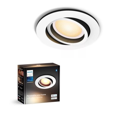 Philips - Dimbare LED hangende plafond verlichting Hue MILLISKIN 1xGU10/4,2W/230V 2200-6500K wit