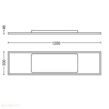 Philips - Dimbare LED plafondlamp Hue LED/39W/230V 2200-6500K + afstandsbediening