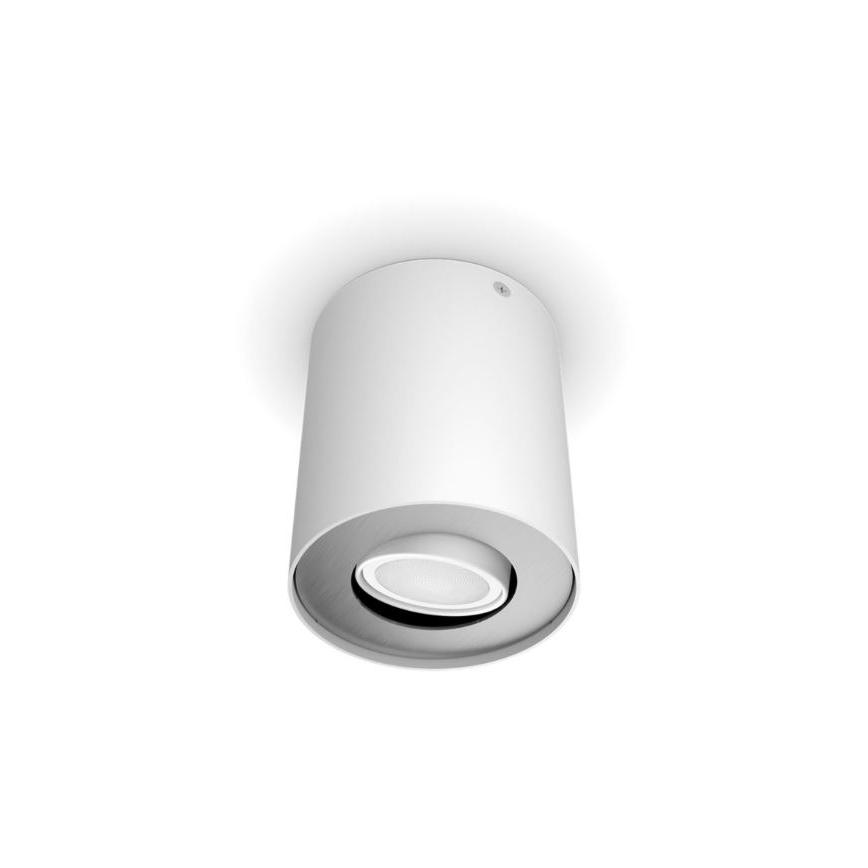 Philips - Dimbare LED Spot Hue PILLAR 1xGU10/4,2W/230V 2200-6500K + afstandsbediening wit