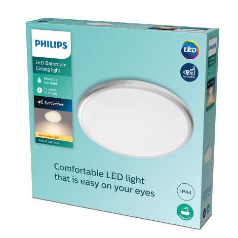 ontslaan tint Cirkel Philips - LED Badkamer plafondlamp SPRAY LED/12W/230V IP44 | Lampenmanie