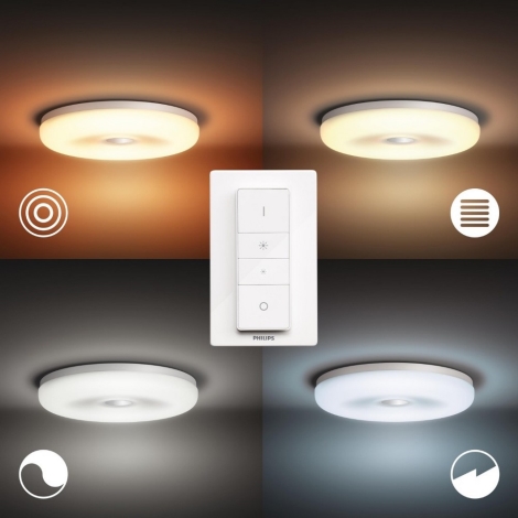 Kreet Aannames, aannames. Raad eens straf Philips - LED Badkamerlamp dimbaar Hue STRUANA LED/27W/230V IP44 |  Lampenmanie