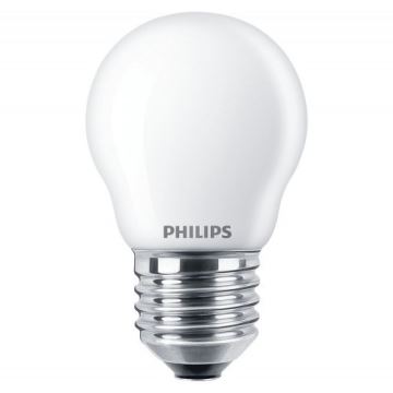 Philips LED Dimbare lamp E27 / 6W / 230V 2200K-2700K WarmGlow