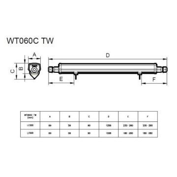 Philips - LED Werkbuislamp 30W/230V IP66