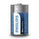 Philips LR20E2B/10 - 2 st. Alkaline batterij D ULTRA ALKALINE 1,5V 15000mAh