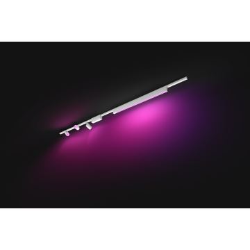 Philips - SET 4x Dimbare LED RGB Lamp voor een Rail systeem Hue PERIFO LED RGB/44,6W/230V 2000-6500K