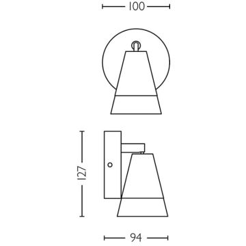 Philips - Spot CLEFT 1xGU10/5W/230V