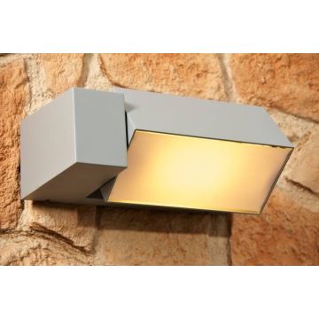 Philips - Wand Lamp voor Buiten BORDER 1xE27/23W/230V IP44 grijs