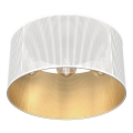 Plafondlamp LOFT SHADE 3xE27/60W/230V wit/goud