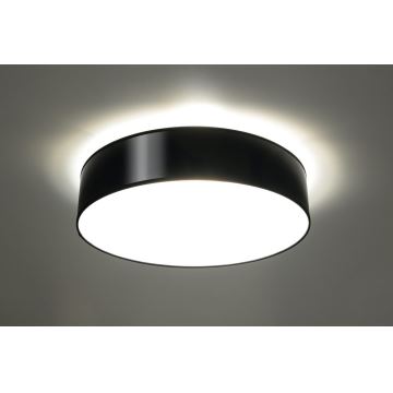 Plafondverlichting ARENA 45 3xE27/60W/230V zwart