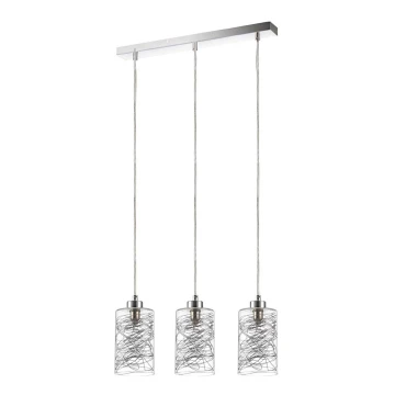 Prezent 65013 - Hanglamp KNITT 3xG9/33W/230V