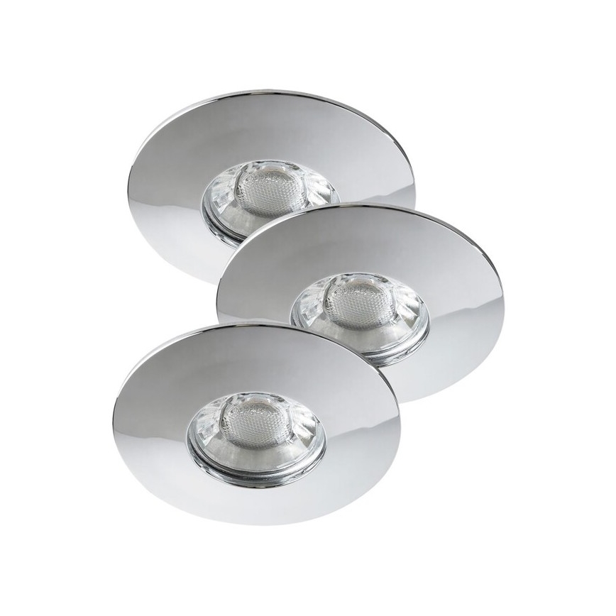 Rabalux - SET 3xLED Badkamer inbouwverlichting 3xLED/4W/230V