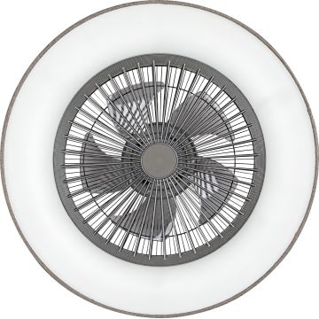 Rabalux - Dimbare LED Plafond Lamp met Ventilator LED/35W/230V 3000-6000K + afstandsbediening