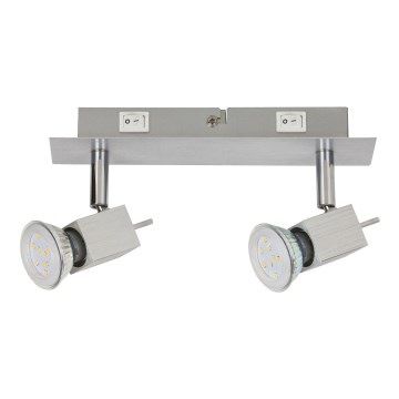 Rabalux 6758 - LED Spot 2xGU10/5W/230V