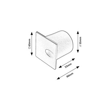 Rabalux - LED Trapverlichting voor buiten LED/3W/230V IP54 3000K wit