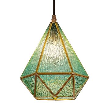 Rabalux - Hanglamp aan een koord 1xE14/40W/230V blauw/goud