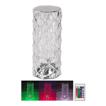 Rabalux 76015 - LED RGB Dimbaar tafel rechargeable lamp SIGGY LED/1,5W/3,7V 800 mAh