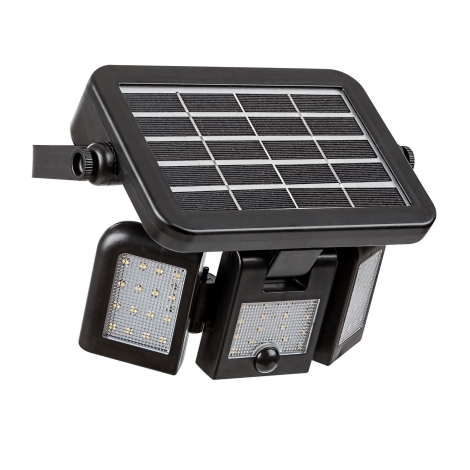Fobie knijpen Zuivelproducten Rabalux 77020 - LED Solar schijnwerper met sensor LIHULL LED/9.6W/3.7V IP44  | Lampenmanie