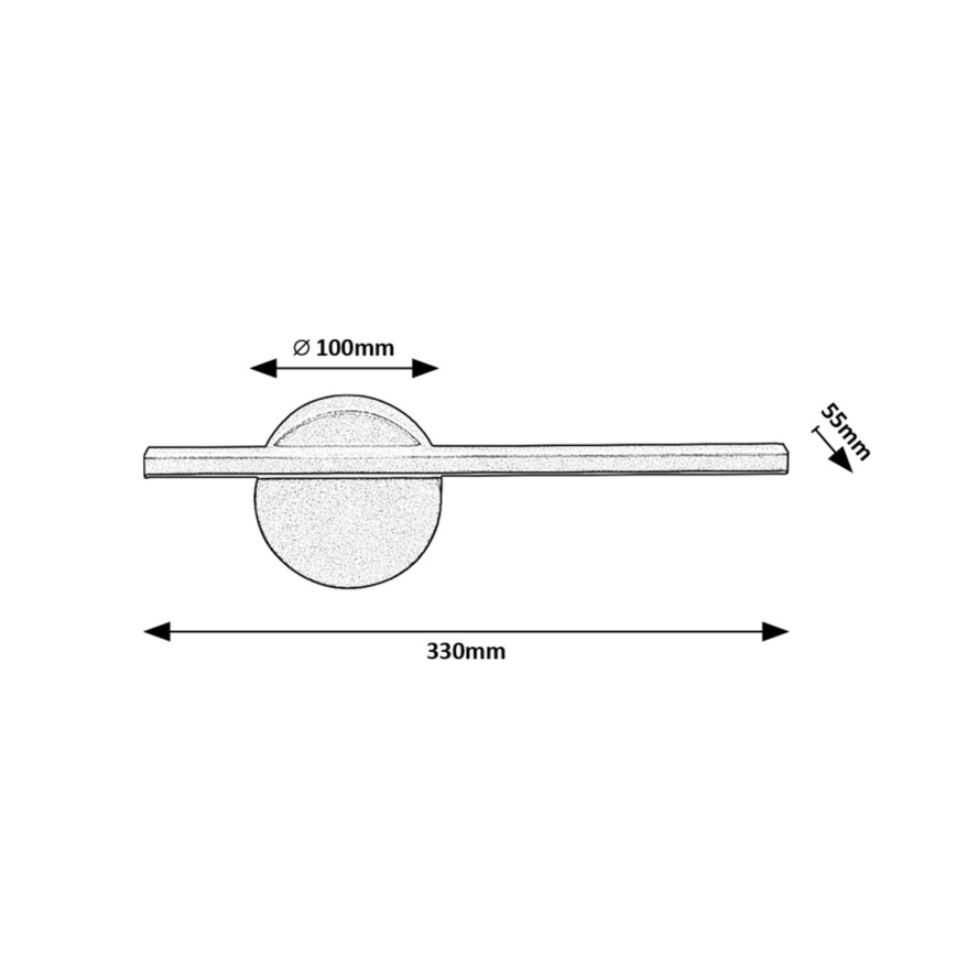 Rabalux - LED wand verlichting LED/6W/230V 4000K