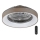 Rabalux - Dimbare LED Plafond Lamp met Ventilator LED/35W/230V 3000-6000K + afstandsbediening