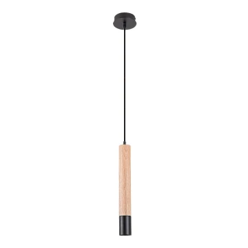 Rabalux - Hanglamp aan een koord 1xGU10/50W/230V beuken