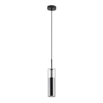 Rabalux - Hanglamp aan een koord 1xGU10/50W/230V doorzichtig/zwart