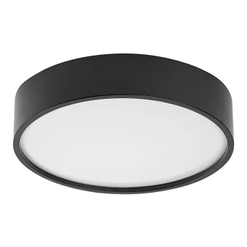 Rabalux - LED plafondlamp met een sensor LED/19W/230V IP44 4000K diameter 28,5 cm zwart