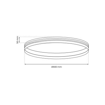 Railsysteem MAGNETIC TRACK Ø 60 cm zwart