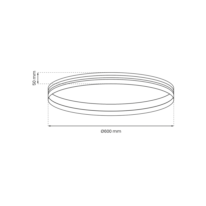 Railsysteem MAGNETIC TRACK Ø 60 cm zwart