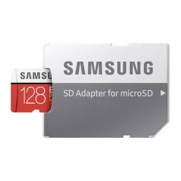 Samsung - MicroSDXC 128GB EVO+ U3 100MB/s + SD adapter