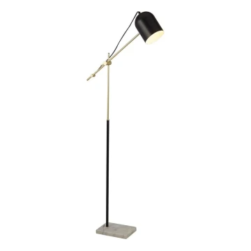 Searchlight - Staande Lamp ODYSSEY 1xE27/7W/230V zwart