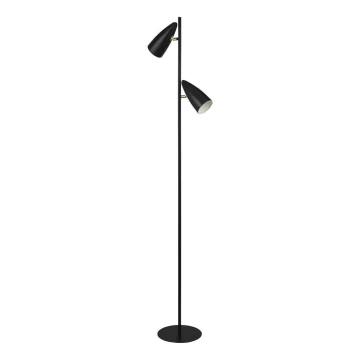 Searchlight - Staande Lamp STYLUS 2xE14/7W/230V zwart