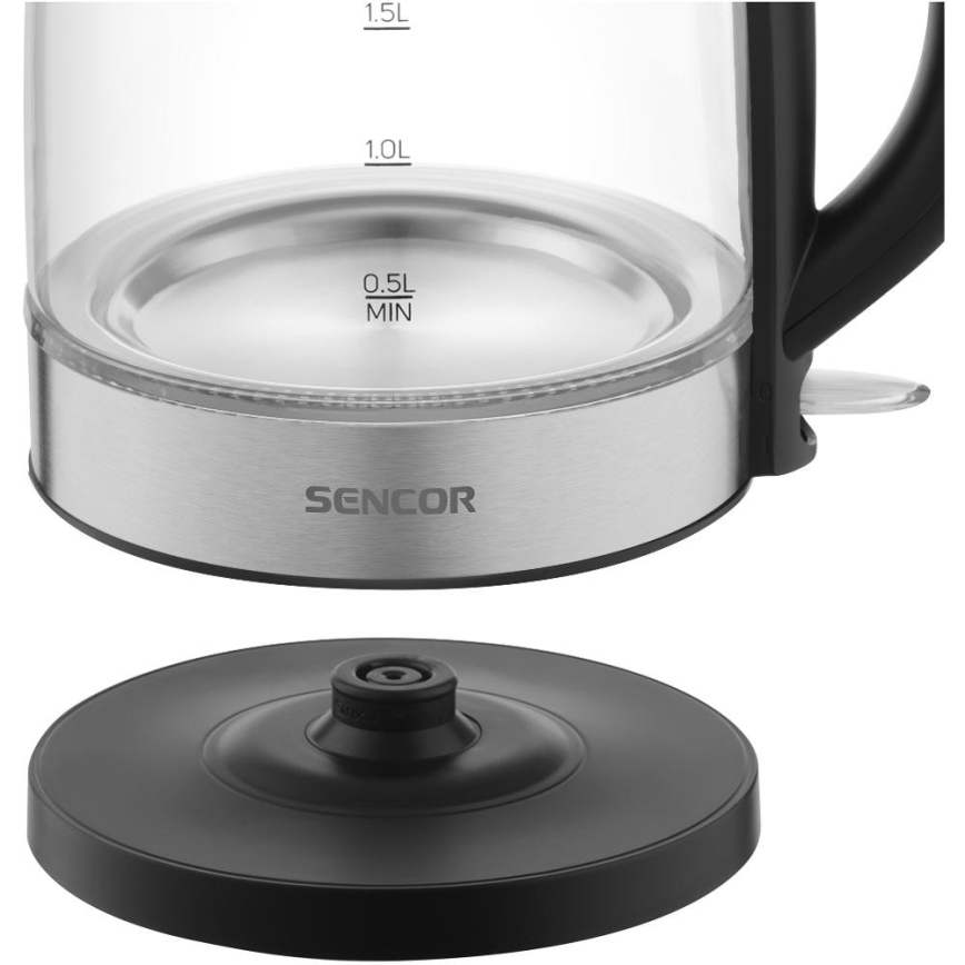 Sencor - Ketel 1,7 l 2200W/230V