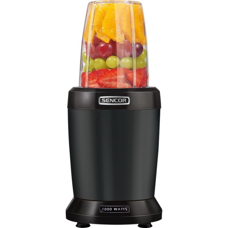 Sencor - Smoothie voedingsmixer 1000W/230V zwart