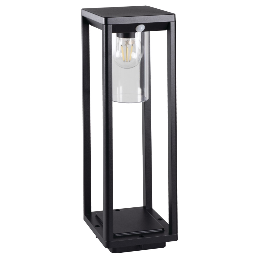 Sensorlamp voor buiten VIMO 1xE27/15W/230V 50 cm IP44 zwart