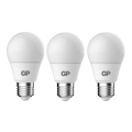 SET 3x LED Lamp E27/2,9W/230V 2700K - GP