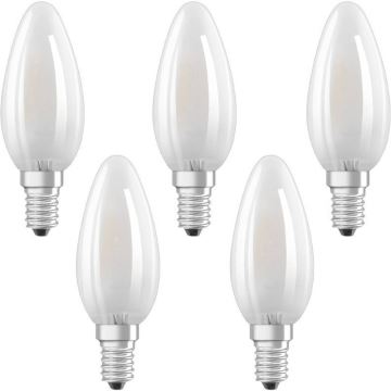 SET 5x LED Lamp VINTAGE E14/4W/230V 2700K - Osram