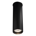 Shilo - Plafond Lamp ARIDA 1xGU10/15W/230V 20 cm zwart