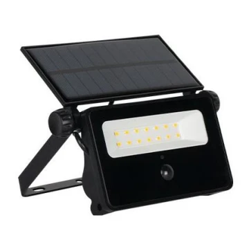 Solar LED Schijnwerper met Sensor LED/20W/5,5V IP65