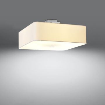 Plafond Lamp LOKKO 5x E27 / 60W / 230V 45 cm wit