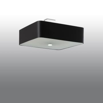 Plafond Lamp LOKKO 5x E27 / 60W / 230V 45 cm zwart