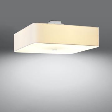 Plafond Lamp LOKKO 5x E27 / 60W / 230V 55 cm wit