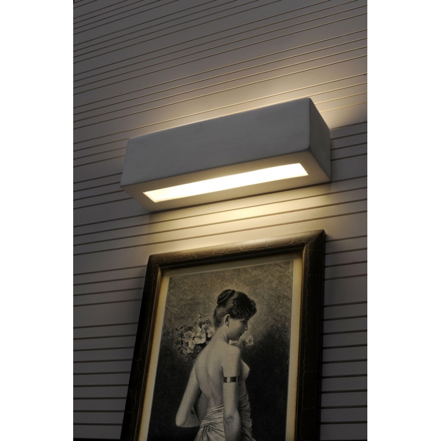 Wandlamp VEGA 1xE27/60W/230V wit