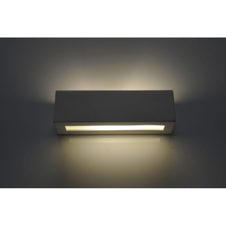 Wandlamp VEGA 1xE27/60W/230V wit