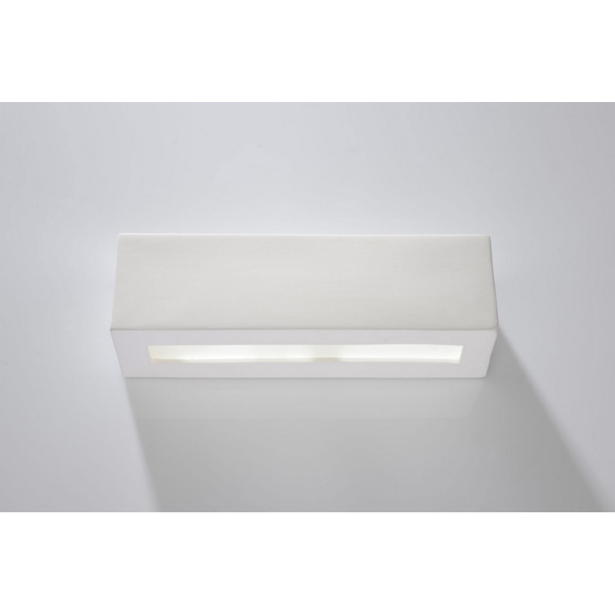 Wandlamp VEGA 1xE27/60W/230V wit