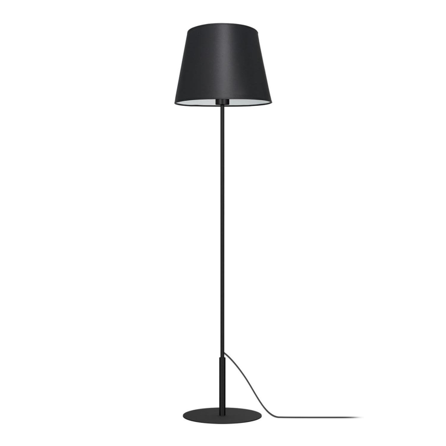 Staande lamp ARDEN 1xE27/60W/230V zwart/wit