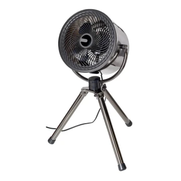 Staande ventilator TRIPOD 40W/230V zwart