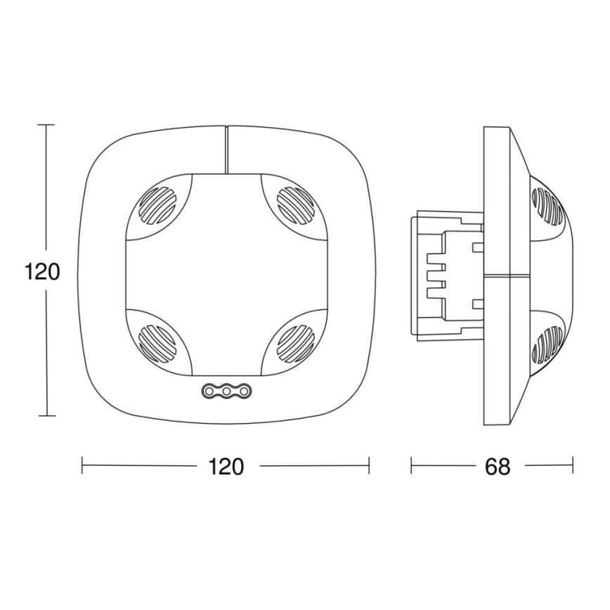 Steinel 057534 - Aanwezigheidsdetector US 360 DALI-2 wit