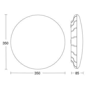 Steinel 068042 - LED Plafondlamp met sensor RS PRO S30 SC 25.8W/230V 4000K