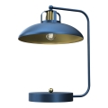 Tafel Lamp FELIX 1xE27/60W/230V blauw