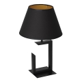 Tafellamp 1xE27/60W/230V 45 cm zwart/gouden